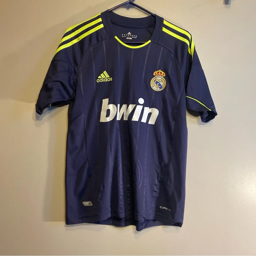 REAL‎ MADRID 2012 2013 AWAY FOOTBALL SHIRT JERSEY #7 RONALDO CAMISETA ADIDAS A